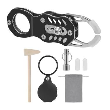 Imagem de oshhni Kit de teste de ping de moedas de bolso, teste de moedas de e, validação por meio de de ressonância de ping e comparação de tamanhos