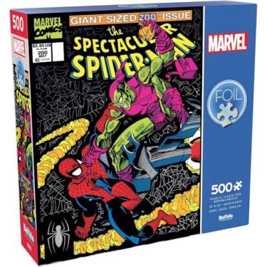 Imagem de Buffalo Games - Quebra-cabeça de alumínio - O Espetacular Homem-Aranha da Marvel - Quebra-cabeça de 500 peças