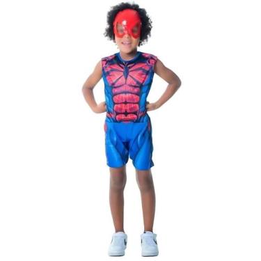 Imagem de Fantasia Infantil Aranha Tam P Carnaval Dia Das Bruxas - Toys
