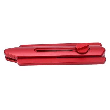 Imagem de Duplicador de ângulo de serra de esquadria vermelha Dobrável Resistência à corrosão Localizador de ângulo à prova d'água Transferidor 180 graus para marcenaria e decoração de casa