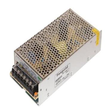 Imagem de Fonte Gradeada Para Cftv 10A 12V - Geral, Prata, 12 v, Fonte