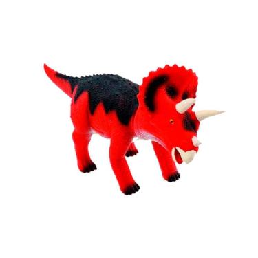 Imagem de Dinossauro Triceratopo Brinquedo com Som - Alta Qualidade