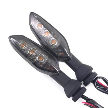 Imagem de GRJQRKHZ Luz de seta de motocicleta para D&ucati Panigale 959 2016-2019 Luz de seta traseira para motocicleta Lâmpada indicadora de freio traseiro acessórios de motocicleta