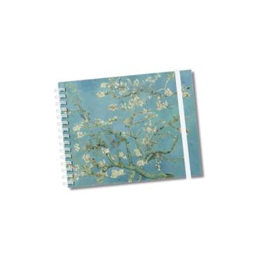 Imagem de Sketchbook Capa Dura Desenho E Aquarela papel offset 180g Temas artistas (MODELO 2)