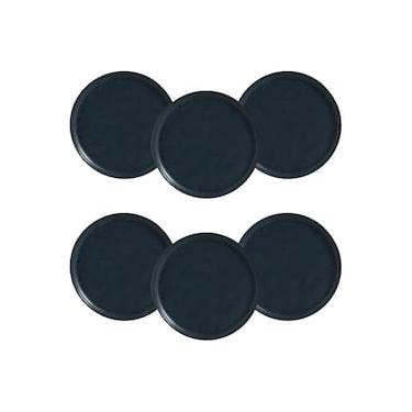 Imagem de Conjunto de Pratos para Pão Porto Brasil Bio Night Blue - 6 Peças