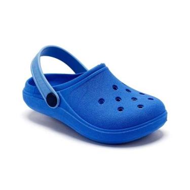 Imagem de Sandália Infantil Menino Sola Emborrachada Confortável Babuche Confort