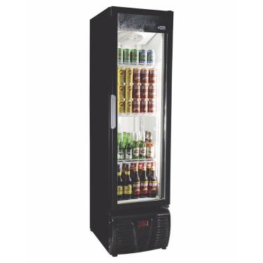 Imagem de Cervejeira Vertical Frilux 300 Litros Preto Porta de Vidro Aquecido 127V RF-015
