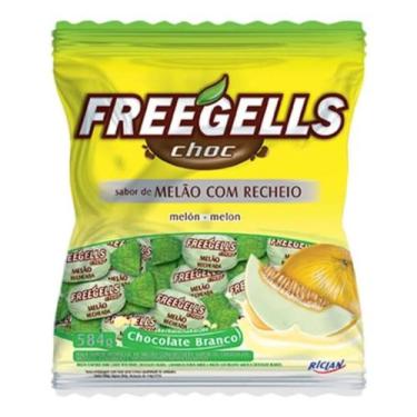 Imagem de Bala freegells choc melao 475 g - RICLAN