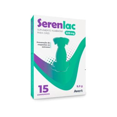Imagem de Serenlac 225mg 15 Comprimidos Suplemento Sabor Bacon - Avert