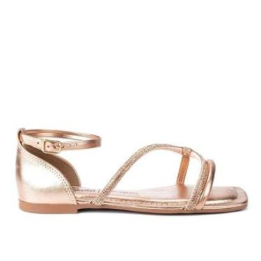 Imagem de Sandália Dakota Rasteira Metalizada Y6513-Feminino