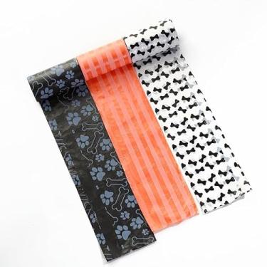 Imagem de Pá de areia para gatos, com 150 sacos de recarga, conjunto de caixa de areia de gato de uma peça, lixeira para gatos, fundo removível com lata de lixo (10 volumes (200 peças)