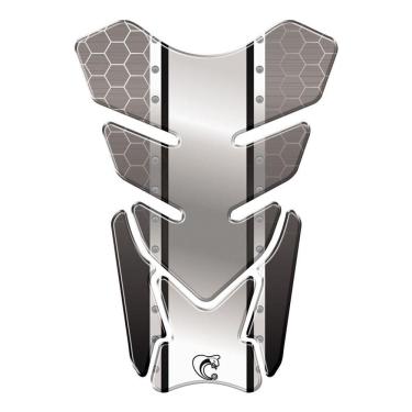 Imagem de Protetor De Tanque Adesivo Moto Honda Yamaha Suzuki Preto