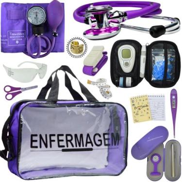 Imagem de Kit Enfermagem Premium Pamed Completo Medicina Profissional - Love Sau