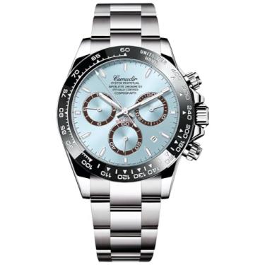 Imagem de MASTOP Pagani Design Daytona Homage Relógio Masculino Panda Analógico Quartzo Movimento Japonês Cronógrafo Luxo Relógio de Pulso Negócios Impermeável Pulseira de Silicone Esportes Pagani Relógios para