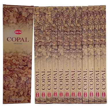 Imagem de Incenso Indiano Hem Copal - Limpeza e Proteção 12 Caixas