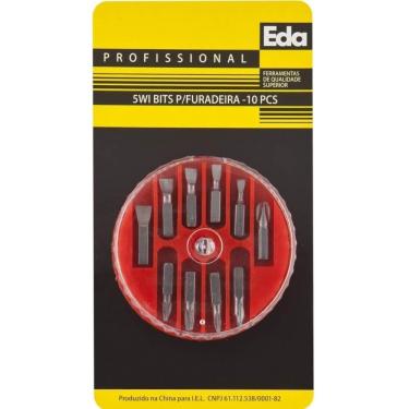 Imagem de Jogo De Bits Para Furadeira 10 Peças - 5wi - Eda