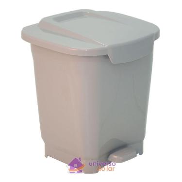 Imagem de Lixeira Tramontina T-force 25 L Cinza Tramontina