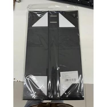 Imagem de Caixa Presente Dobrável com Laço Cetim | Embalagem Presente Elegante | Vários Tamanhos(Preta,33x25x12)