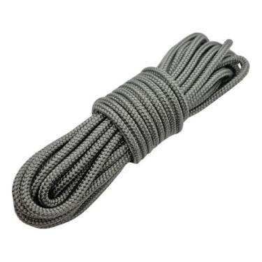 Imagem de Corda Náutica De Polipropileno 6mm Com 50 Metros (Prata)