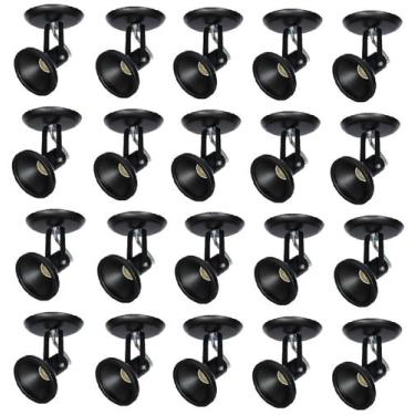 Imagem de Kit 20x Spot Par20 Par30 Bulbo Led 535/1 Hiperlight Preto