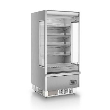 Imagem de Expositor Vertical Aberto GSTO900 Tipo Inox Gelopar 220v, 220V