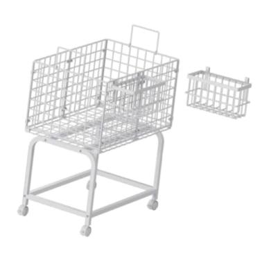 Imagem de Fxzqgnh Carrinho de Lavanderia, Cesto de Roupa com Rodinhas, Cesto de Roupa Multiuso com Rodas para Banheiro Comercial