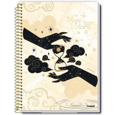 Imagem de Caderno Espiral Capa Dura Universitário Stamp 80 Folhas Credeal Estampa 2