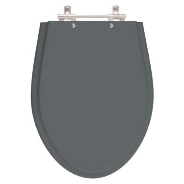 Imagem de Assento Sanitário Absolute Cinza Escuro (Cinza Quartzo) para vaso Idea