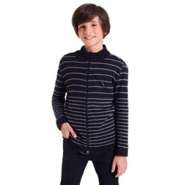 Imagem de Casaco Tricot Sm Df Zíper Reserva Mini-Masculino