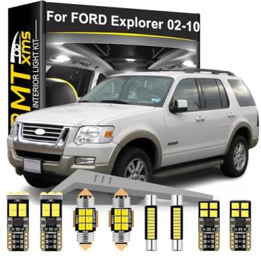 Imagem de Kit de luz interior LED de substituição para FORD Explorer 2002 2003 2004 2005 2006 2007 2008 2009 2010