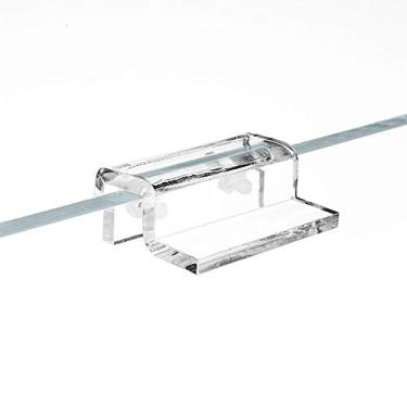 Imagem de Alomejor Suporte de Aquário, Clipes de Tampa de Aquário, Suporte de de Tampa de Vidro de 4pcs, Clipe de Capuz de Topo Acrílico
