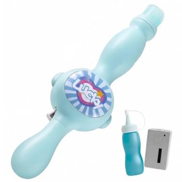 Imagem de Máquina De Bolhas Com Fumaça, Luz e Música + Refil Incluso – Super Kit Infantil (AZUL)