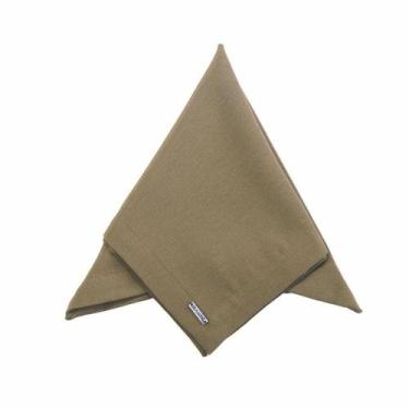 Imagem de Guardanapo Em Tecido Jacquard Liso 40x40cm Mameg Verde Musgo - MAMEG H