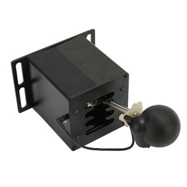 Imagem de ZJchao Simulador Usb de Mudança de Marcha, Câmbio Sequencial de Alta Precisão para Volantes, Jogos de Corrida, Preto, Liga de Alumínio, 7 + R Engrenagens