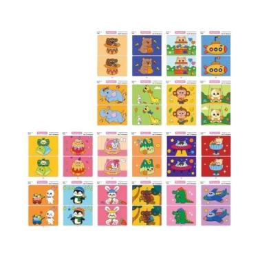 Imagem de Jogo De Cartas Encontre as Diferenças 20 22 Páginas 3 Níveis De Dificu