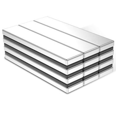 Imagem de Pacote com 12 ímãs em barra de neodímio MAGXCENE Super Strong