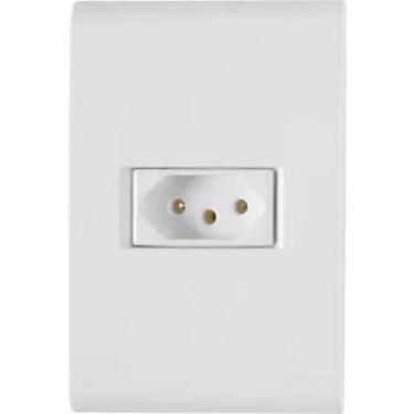 Imagem de Conjunto 1 Tomada 2P+T 10A/250V Liz Br Tramontina