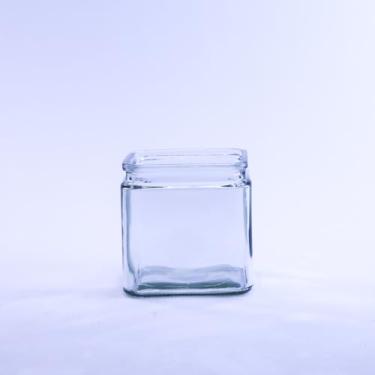 Imagem de WGVI Vasos de vidro cúbicos clássicos transparentes de 12,7 cm para buquês de flores, centro de mesa ou arranjos florais grandes, decoração de casa, evento de casamento, 1 peça