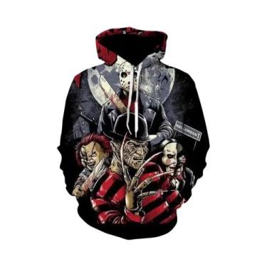 Imagem de Moletom 3D Com Estampa De Halloween Kills Michael Myers Para Homens E 