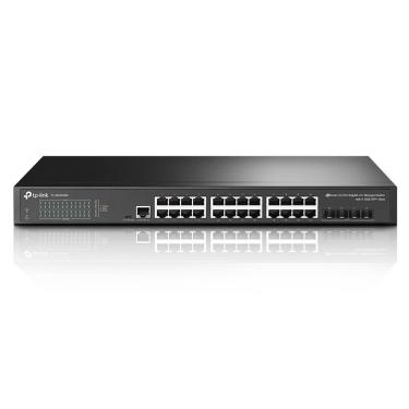 Imagem de Switch Tp-link Tl-sg3428x 24 Portas Gigabit L2+ 4x10ge Sfp+ - 10/100/1000mbps