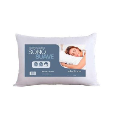 Imagem de Travesseiro Hedrons Sono Suave Antialérgico 50x70 cm