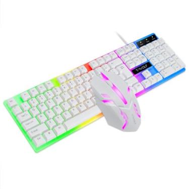 Imagem de Premium Teclado Mecânico Gamer com Iluminação RGB Personalizável