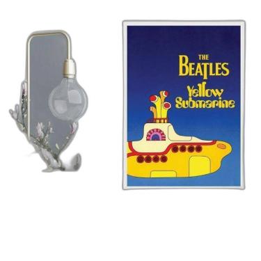 Imagem de Quadro Yellow Submarine - Beatles 33X24Cm