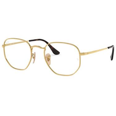Imagem de Armação para Óculos Ray-Ban 0RX6448 2500 Tam 54 / Ouro