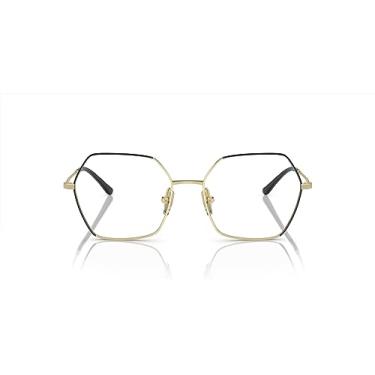 Imagem de Armação para Óculos Vogue Eyewear 0VO4297T 5195 Tam 53 / Preto/Ouro