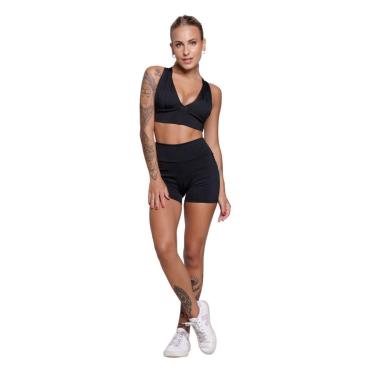 Imagem de Conjunto Fitness Feminino Vekyo – Top com Bojo + Short Suplex para Academia e Treino-Feminino