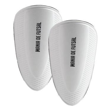 Imagem de Caneleira Mania De Futsal Protection Adulto Futebol Futsal -, Branco