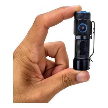 Imagem de Mini Lanterna Tática Led T12 Edc Super Potente Bateria Usb-Unissex