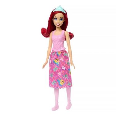 Imagem de Boneca Disney Princesa Vestido de Festa Ariel JBG04 JBG05 - Mattel