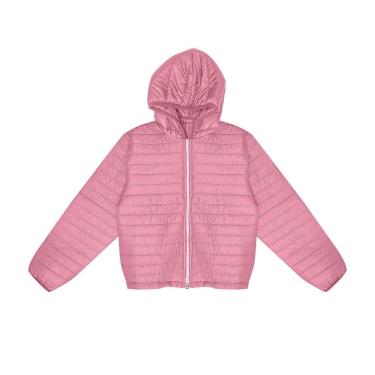 Imagem de Jaqueta Infantil Feminina Com Capuz Trick Nick Rosa-Feminino